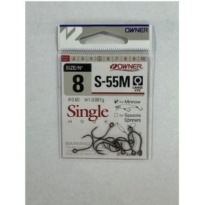 Owner S-55M Single Lure Hook
